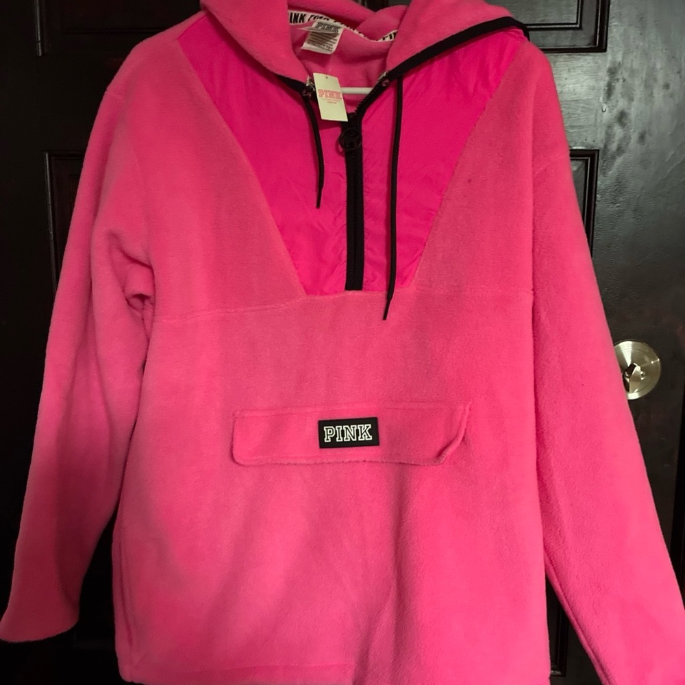PINK Victoria's Secret Bright Pink Hoodie